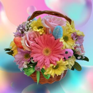 Tisket tasket Easter egg basket