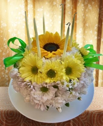 Sunflower cake - Main view