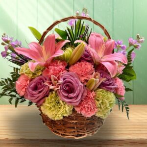 Pretty in Pink Basket