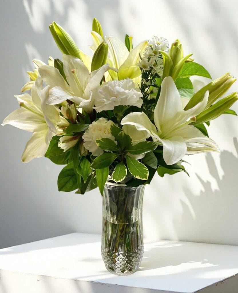 Classic White Bouquet - Main view