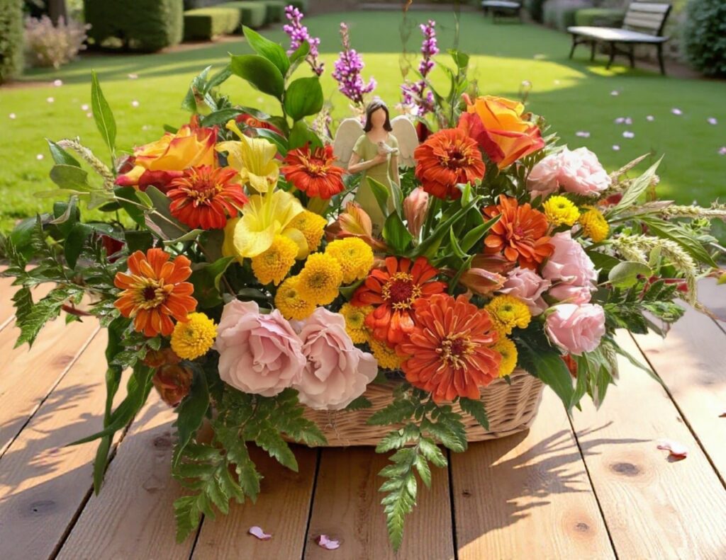 Angel Basket Bouquet - Main view