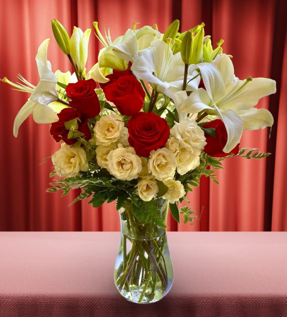 Red & White Bouquet - Main view