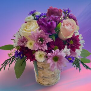 Lavender Love Basket