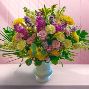 Spring memories condolence urn