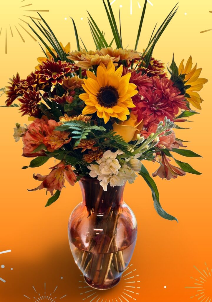 Fall Sunflower Bouquet - Main view