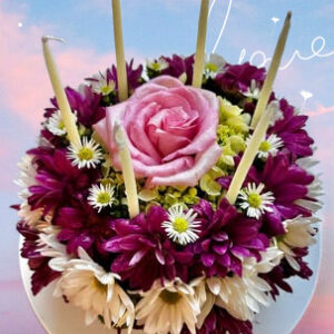 Flower Cake Arrangements