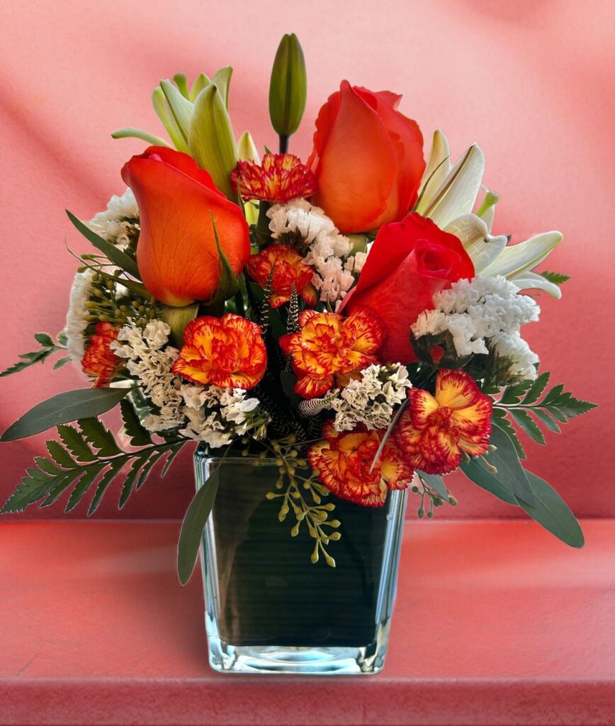 Sunset Cube Bouquet - Main view