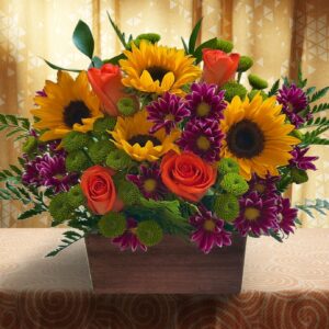 Sunflower Delight Basket