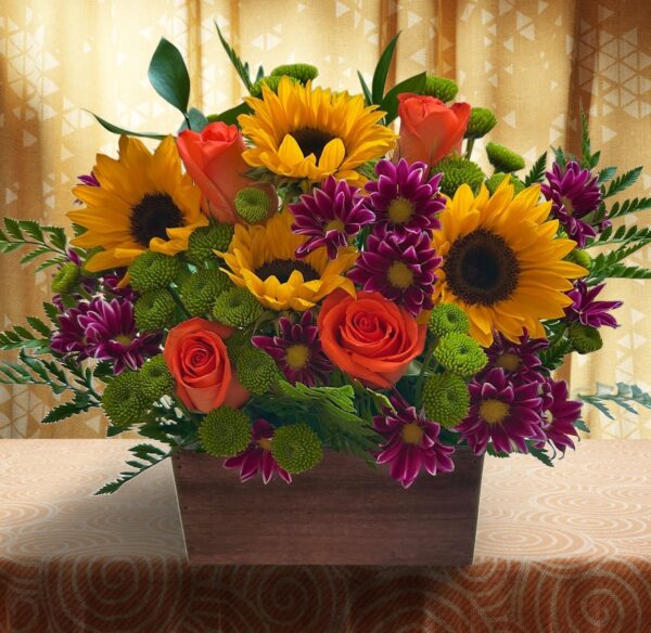 Sunflower Delight Basket