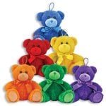 Colorful Stuffed Bears