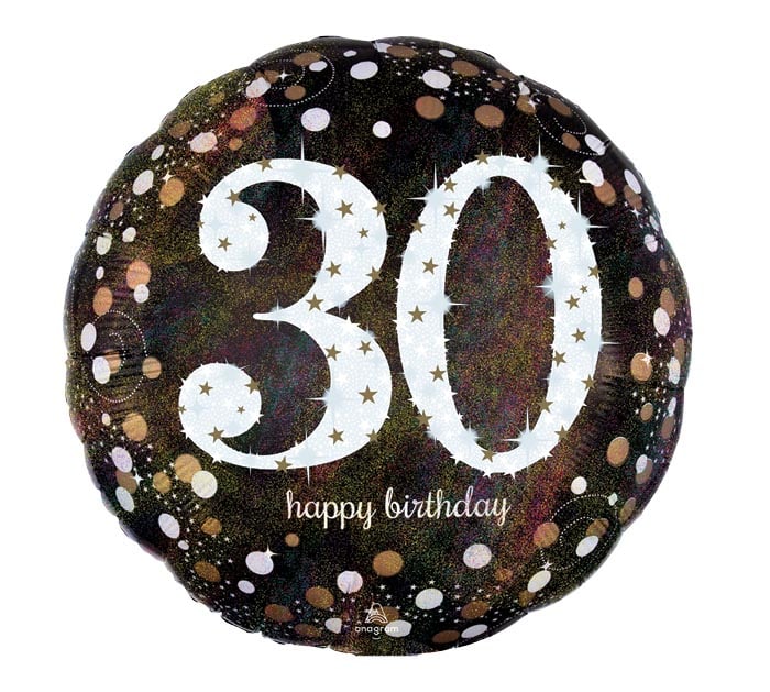 HAPPY 30th Mylar - Main view