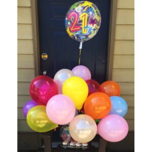 Happy 21st Balloon Bouquet