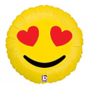 Love Emoji Mylar