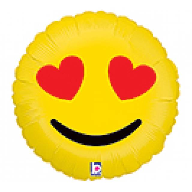 Love Emoji Mylar - Main view