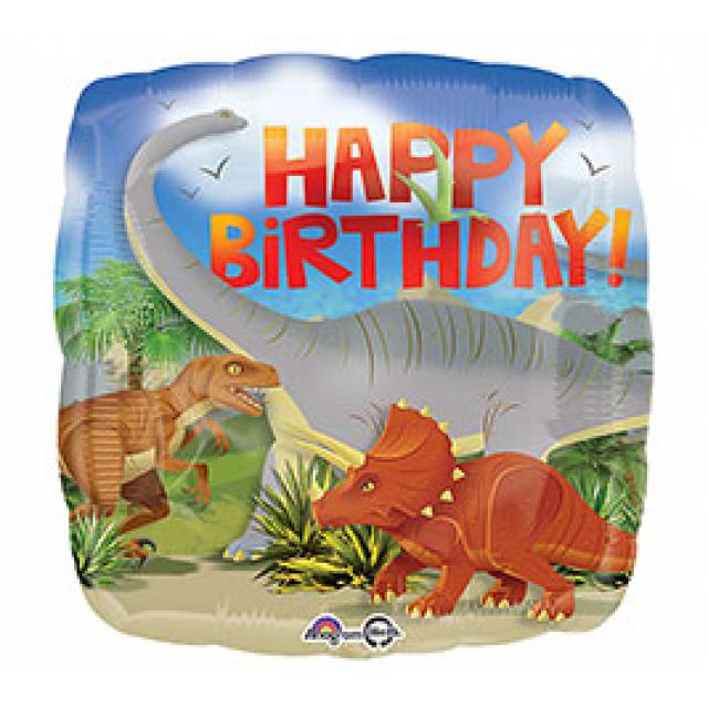 Happy Birthday  Dinosaur Mylar - Main view