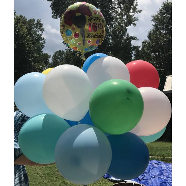 Sweet 16  Balloon Bouquet - Main view