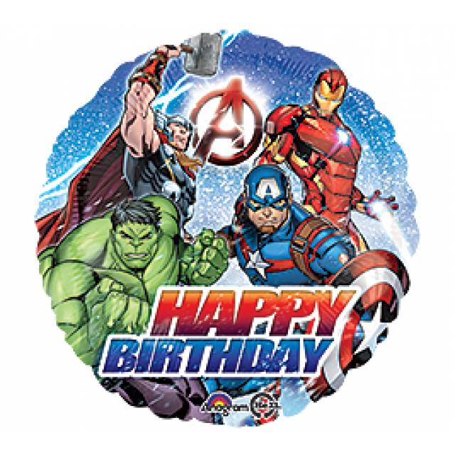 Super Hero Themed Mylar - Main view