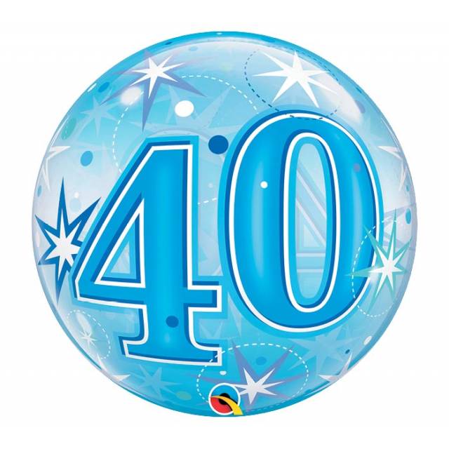 40th Birthday Balloon Bouquet - Main view