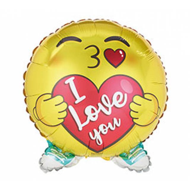 Emoji Kiss Mylar - Main view
