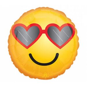 Emoji Love w/ Heart Glasses
