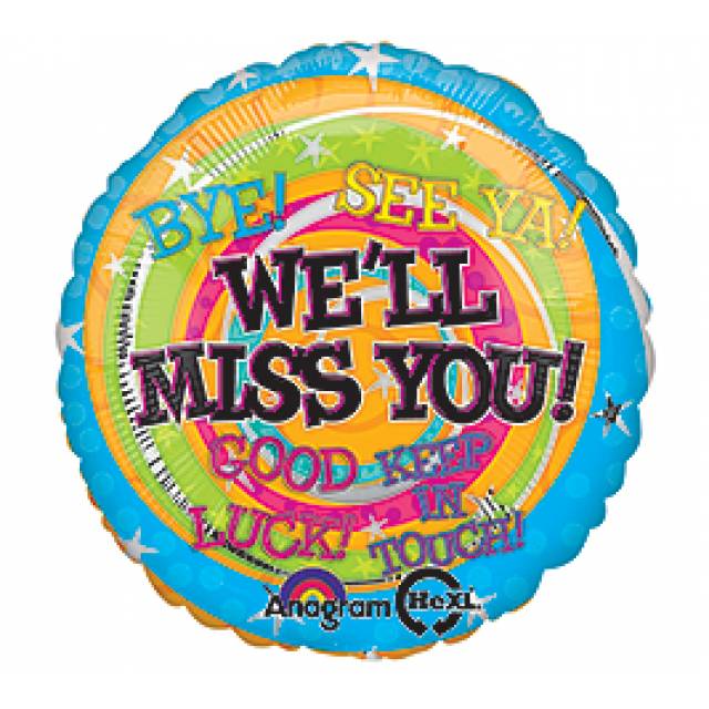 We’ll Miss You Balloons - Main view