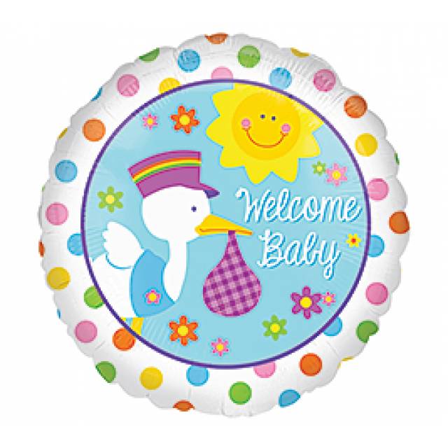 Welcome Baby Balloons - Main view
